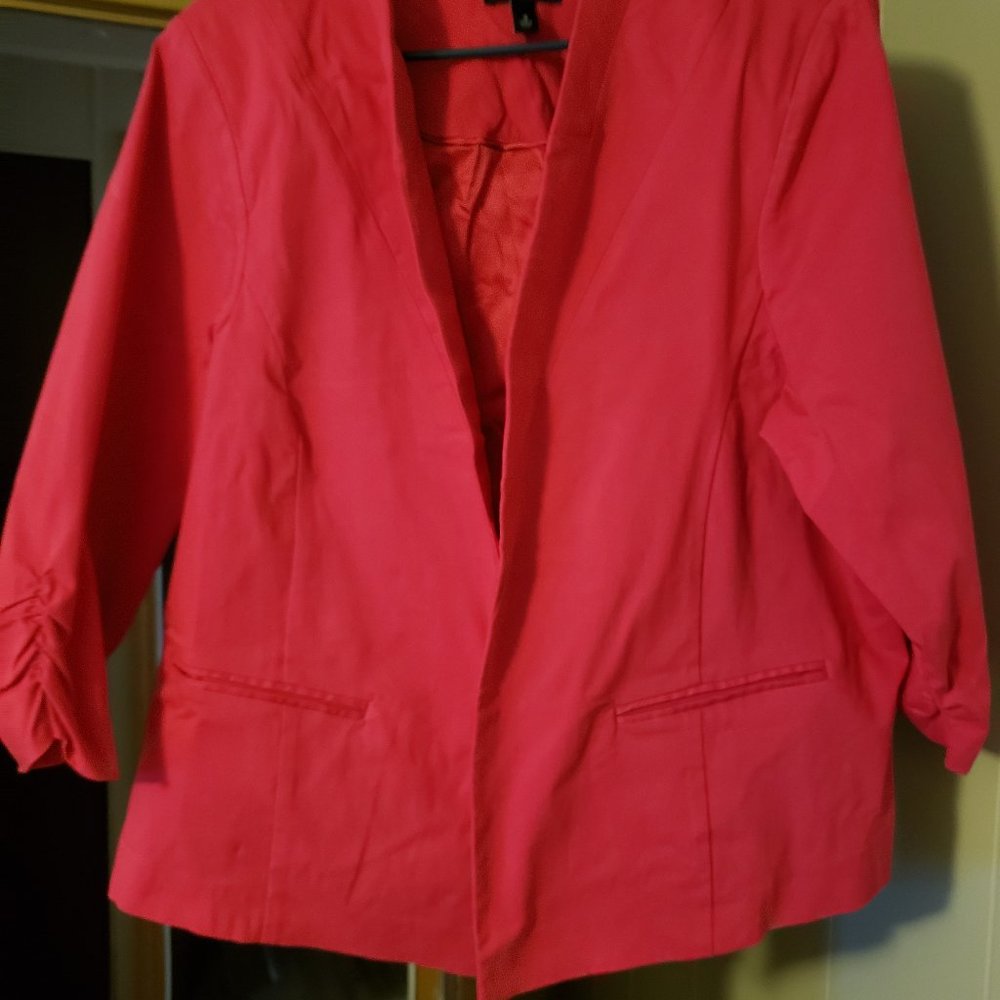 Torrid Fushia Blazer